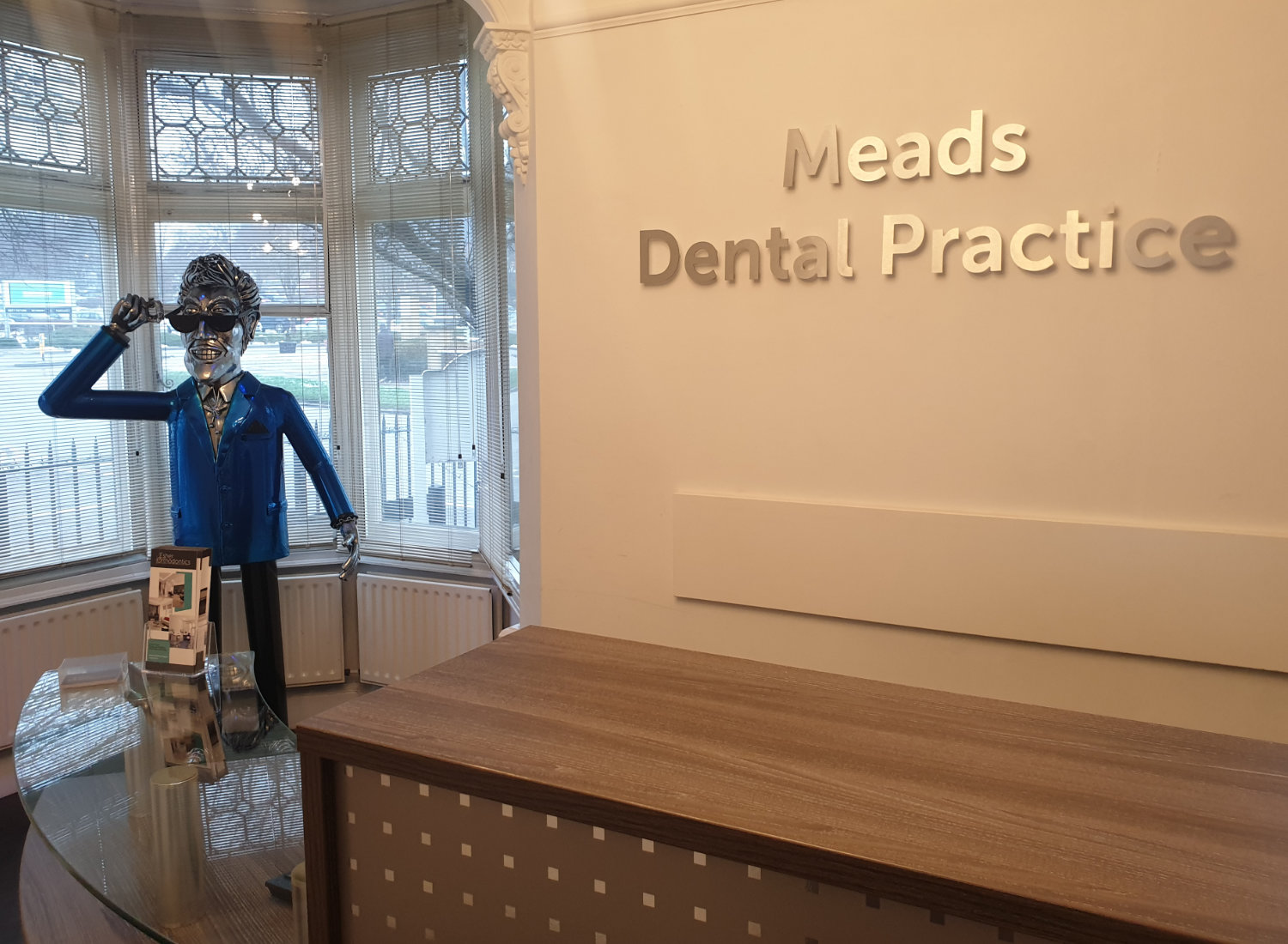 Meads Dental Practice Reception - Esher Surrey